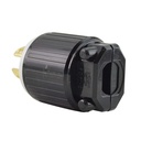 15A-125V 3-Blade NEMA L5-15P Twist Lock Electrical Plug - W03