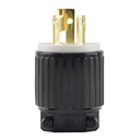 15A-250V 3-Blade NEMA L6-15P Twist Lock Electrical Plug - W02