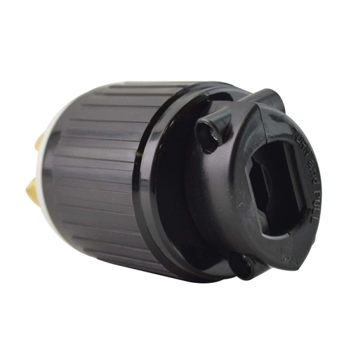 30A-250V 4-Blade NEMA L15-30P Twist Lock Electrical Plug - W03