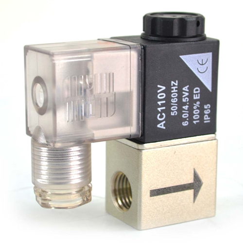 Solenoid Valve - 2 Port - 2 Way  1/4" NPT - AC110V - W03