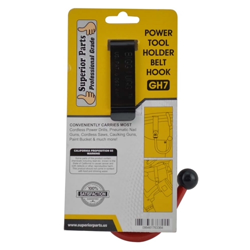 Hook Drill / Power Tool Holder with Metal Clip Belt - BL1 - W02