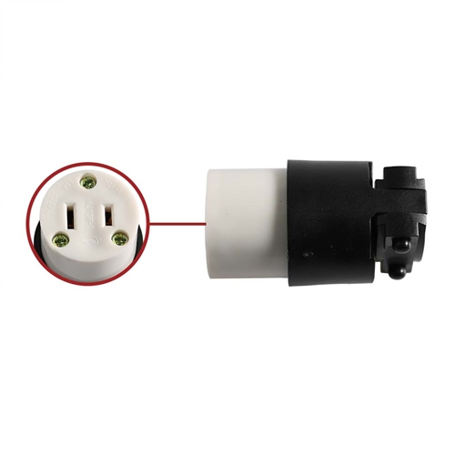 15A-125V NEMA 1-15R Straight Electrical Receptacle - W02