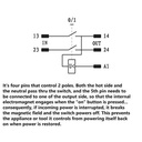 Magnetic On-Off Switch, 120V - W05