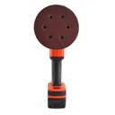 Cordless with Brush Dual Action Polisher with Pad, 18V, 400W, 1400-2100 RPM, 4.0Ah Battery and Charger - W04