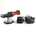 Cordless with Brush Dual Action Polisher with Pad, 18V, 400W, 1400-2100 RPM, 4.0Ah Battery and Charger - W05