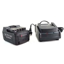 Cordless with Brush Dual Action Polisher with Pad, 18V, 400W, 1400-2100 RPM, 4.0Ah Battery and Charger - W06