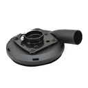 5" Vacuum Plastic Dust Shroud Cover with 1.6" ID - W02