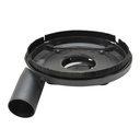 5" Vacuum Plastic Dust Shroud Cover with 1.6" ID - W04