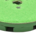 3 Inch Metal Bond Diamond Concrete Floor Grinding Disc with 10 Diamond Segments -  80 Grit - W03