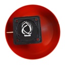 Red Fire Alarm Bell 10 Inch 120 Volt  - W02