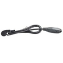 6ft 5-15P 45 Degree to 5-15R Triple Tap Power Cable 16AWG SJT (13A 125V) - W02