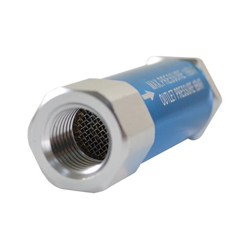 1/4" In-Line 90 PSI Fixed Preset Regulator - W02