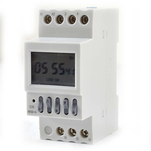 Programmable Digital Timer Switch 110v AC 16A Automatic Factory School Bell Control Instrument – 40 Groups - W02