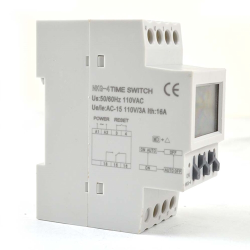 Programmable Digital Timer Switch 110v AC 16A Automatic Factory School Bell Control Instrument – 40 Groups - W03