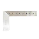 8-Inch Tri-Square, 1/8-Inch Graduation - Aluminum Handle with Stainless Steel Blade - W02