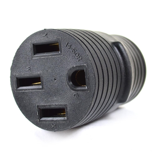 RV Adapter - 30A Male to 50A Female Plug - W04