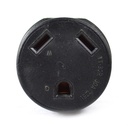RV Adapter - 30A Male to 30A Female Generator Plug - 3 Pins - W04