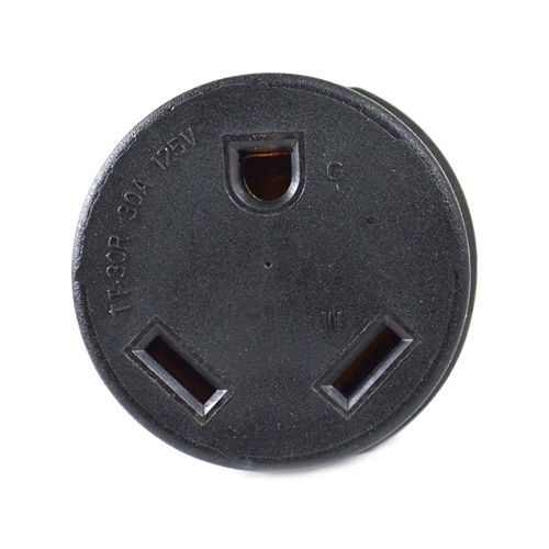 RV Adapter - 30A Male to 30A Female Generator Plug - 4 Pins - W03