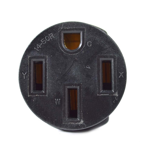 RV Adapter - 30A Male to 50A Female Generator Plug - 3 Pins - W04