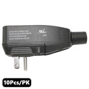 (TMT Only) GFCI Plug Standard 15 Amp Nema 5-15P - 10pk - W03