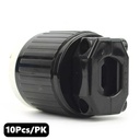 (TMT Only) 20A-125V 3-Blade NEMA L5-20P Twist Lock Electrical Plug  - 10PK - W03