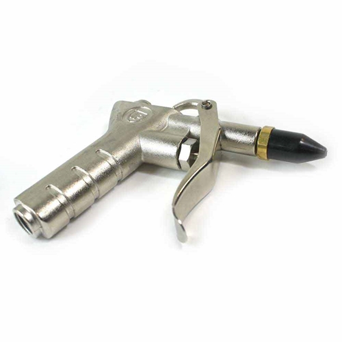 1/4" FTP Pistol Grip with Rubber Tip Blow Gun - 50 Pack Bulk - W02