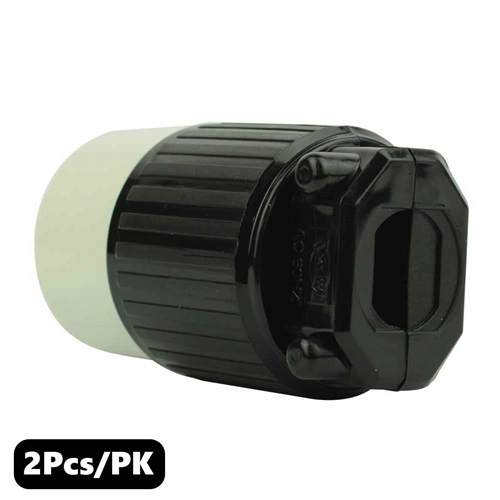 (TMT Only) 15A-125V NEMA 5-15R Straight Electrical Receptacle - 2Pk - W03