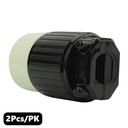 (TMT Only) 15A-125V NEMA 5-15R Straight Electrical Receptacle - 2Pk - W03
