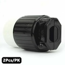 (TMT Only) 20A-125V  NEMA 5-20R Straight Electrical Receptacle - 2Pk - W03