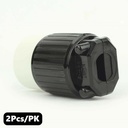 (TMT Only) 20A-250V  NEMA 6-20R Straight Electrical Receptacle - 2Pk - W03