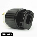 (TMT Only) 30A-125V 3-Blade NEMA L5-30P Twist Lock Electrical Plug - 15Pk - W03