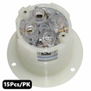(TMT Only) Twist Lock Receptacle Flange  4-Wire 30A 125/250V NEMA L14-30R - 15PK - W03