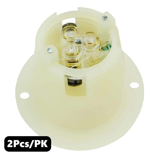 (TMT Only) Standard Flange Plug 2-Pole 3-Wire 15A 125V NEMA 5-15P - 2PK - W02