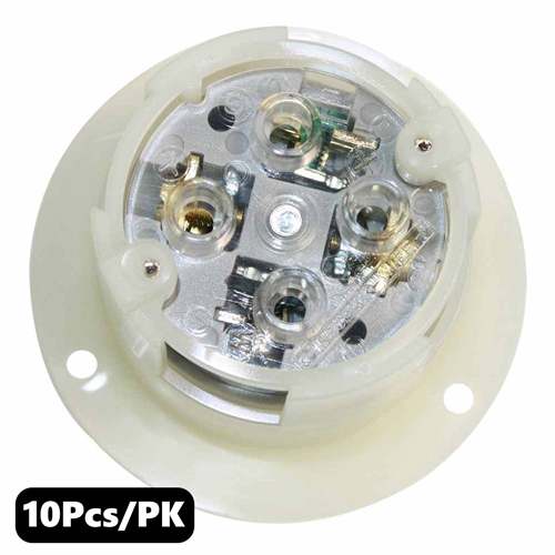 (TMT Only) Twist Lock Flange Plug 3-Pole 4-Wire 20A 125/250V NEMA L14-20P - 10PK - W02