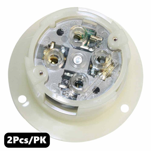 (TMT Only) Twist Lock Flange Plug 3-Pole 4-Wire 30A 250V NEMA L15-30P - 2PK - W02