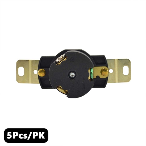 (TMT Only) Wall Receptacle - 3P 15A 277V - Twist Female NEMA L7-15R - 5PK - W02