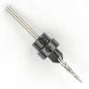 7 Piece Countersink Drill Bit Set with Quick-Change Hex Shank Adapters - W05