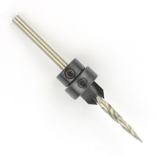 7 Piece Countersink Drill Bit Set with Quick-Change Hex Shank Adapters - W06