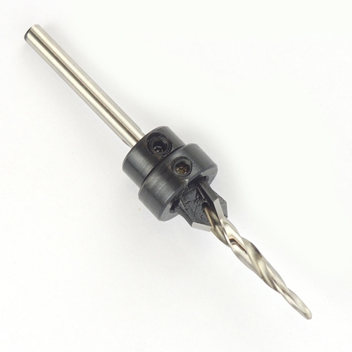 7 Piece Countersink Drill Bit Set with Quick-Change Hex Shank Adapters - W07