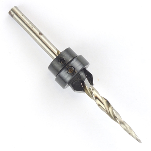 7 Piece Countersink Drill Bit Set with Quick-Change Hex Shank Adapters - W010