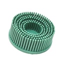 Bristle Disc, Grade 50, Diameter 2" - Green Color - W02