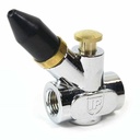 1/4" In Line Blow Gun with Rubber Tip  - Six Display Pack - W03