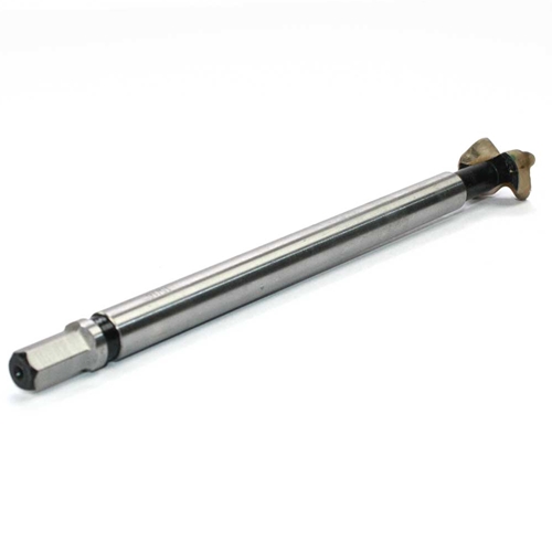 1" Carbide Tipped Spur Bit - 1/2" Shank with 3/8" Hex End - W03