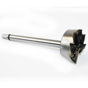 2-1/8" Carbide Tipped Spur Bit - 1/2" Shank with 3/8" Hex End - W02