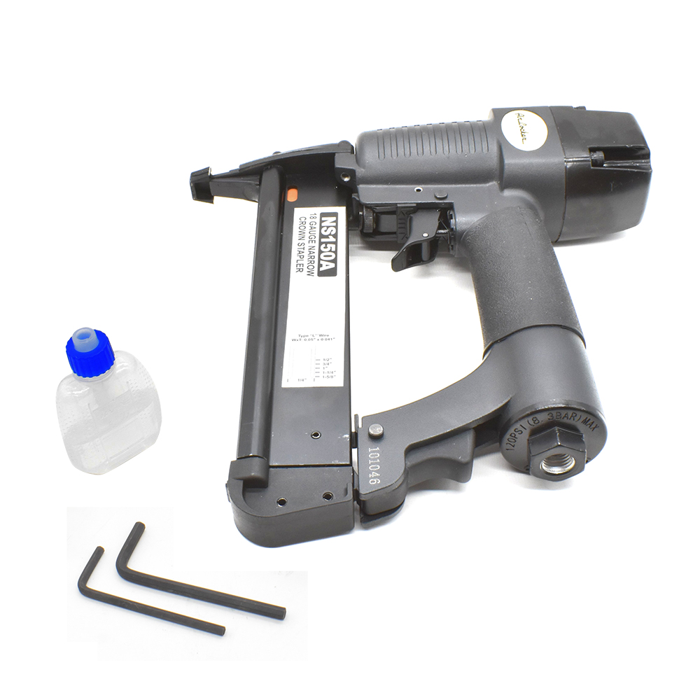 18 Guage, 1/4" Narrow Crown "L" Wire Stapler
 - W03