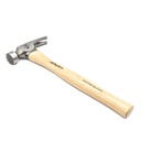 14 Oz Tiger Titanium Hammer With Straight Hickory Handle