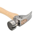 14 Oz Tiger Titanium Hammer With Straight Hickory Handle