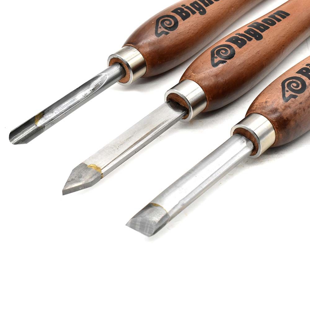 3 Piece Pen Turning Chisel Set