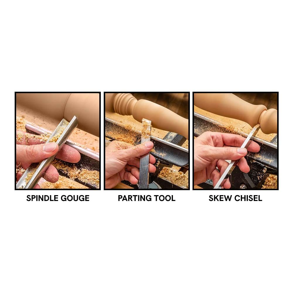 3 Piece Pen Turning Chisel Set