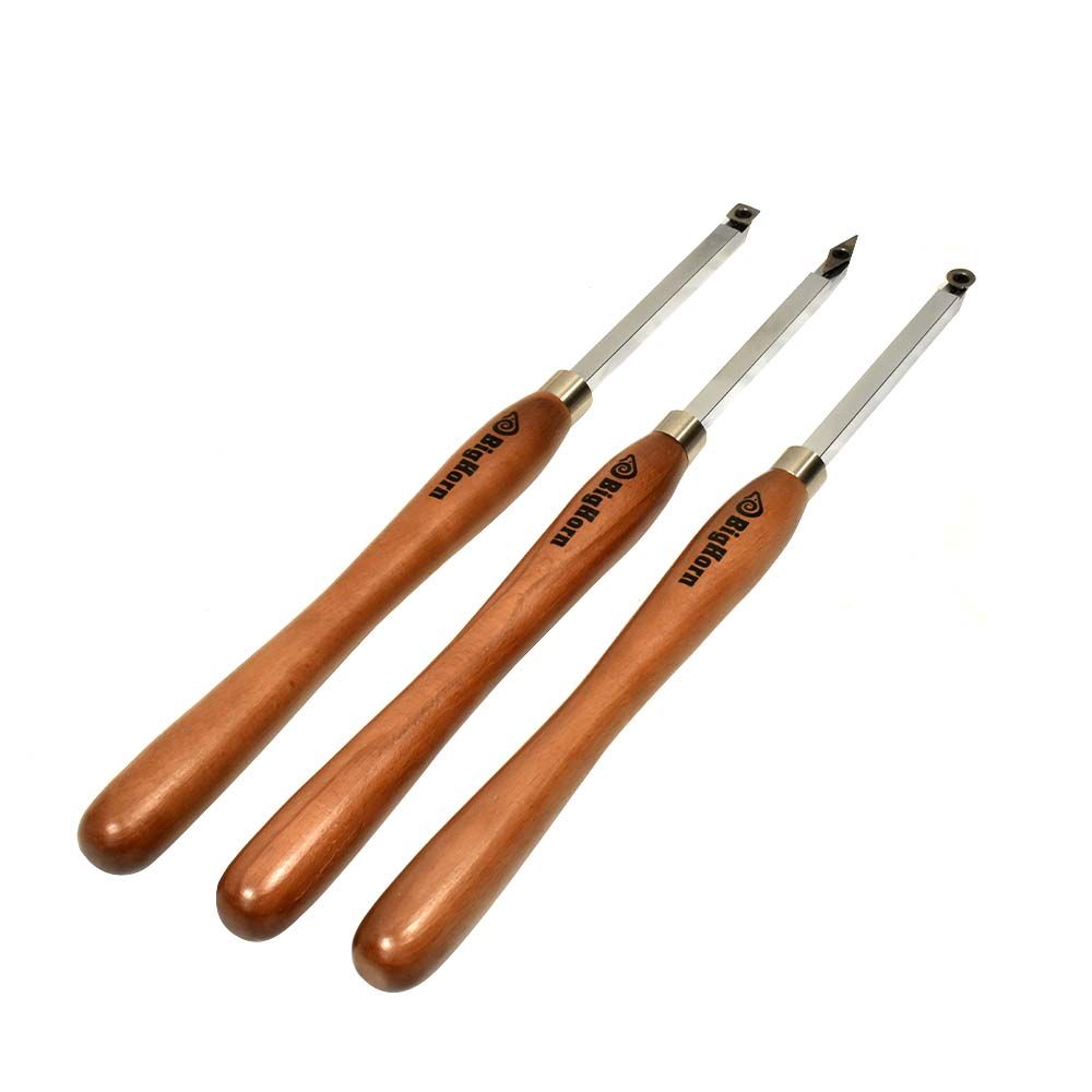 3 Piece Carbide Woodturning Tool Set